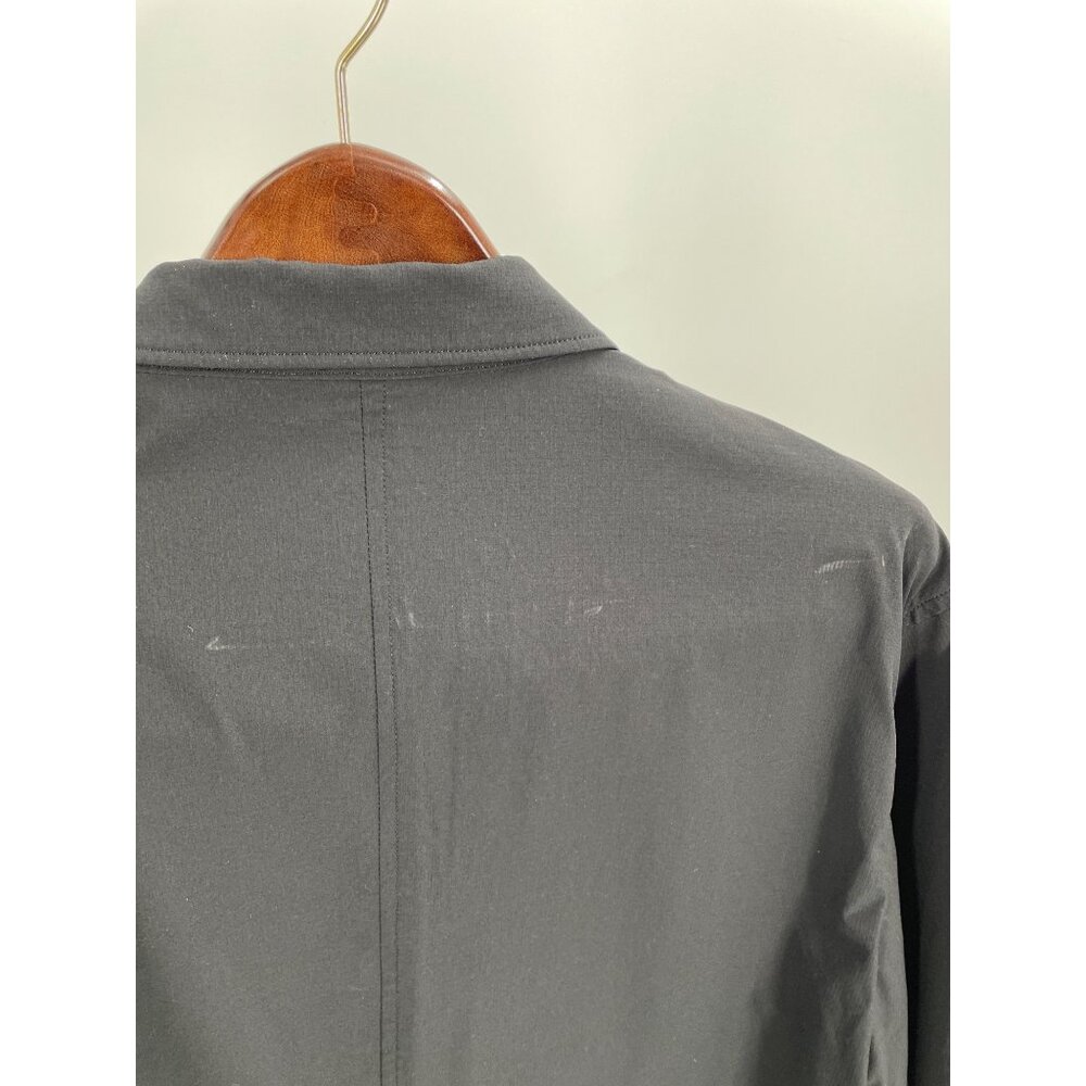 Selected Homme Mens Hybrid Blazer Jacket Large Black Neutral Capsule Wardrobe - Picture 10 of 10